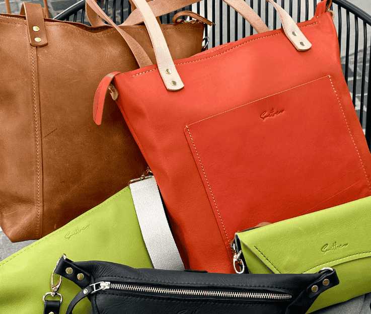 Handmade full grain leather bags Cape Town