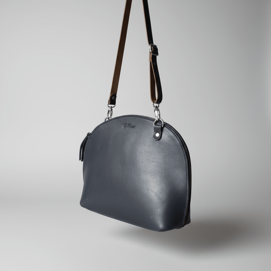 Arc gone large crossbody leather bag