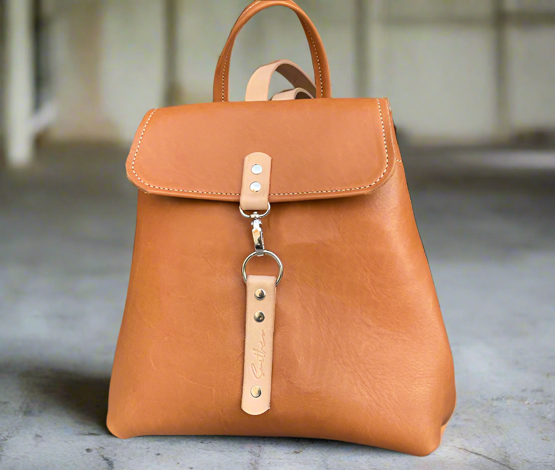 Handmade Leather backpack Cape Town Smithco Leather
